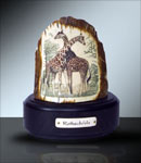 Giraffe out of Ivory